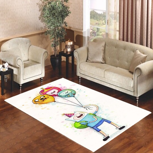 Adventure Time Ballon 3 Living room carpet rugs