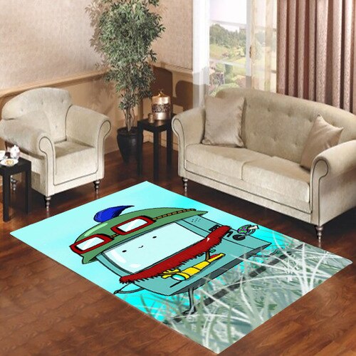 Adventure Time Beemo as Teemo Living room carpet rugs