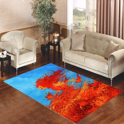 Adventure Time Flame Princess Melissa Smith Living room carpet rugs