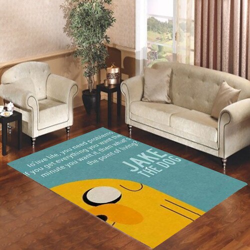 Adventure Time Jake The Dog 3 Living room carpet rugs