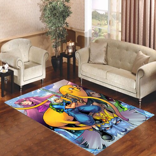 Adventure Time Wow Living room carpet rugs