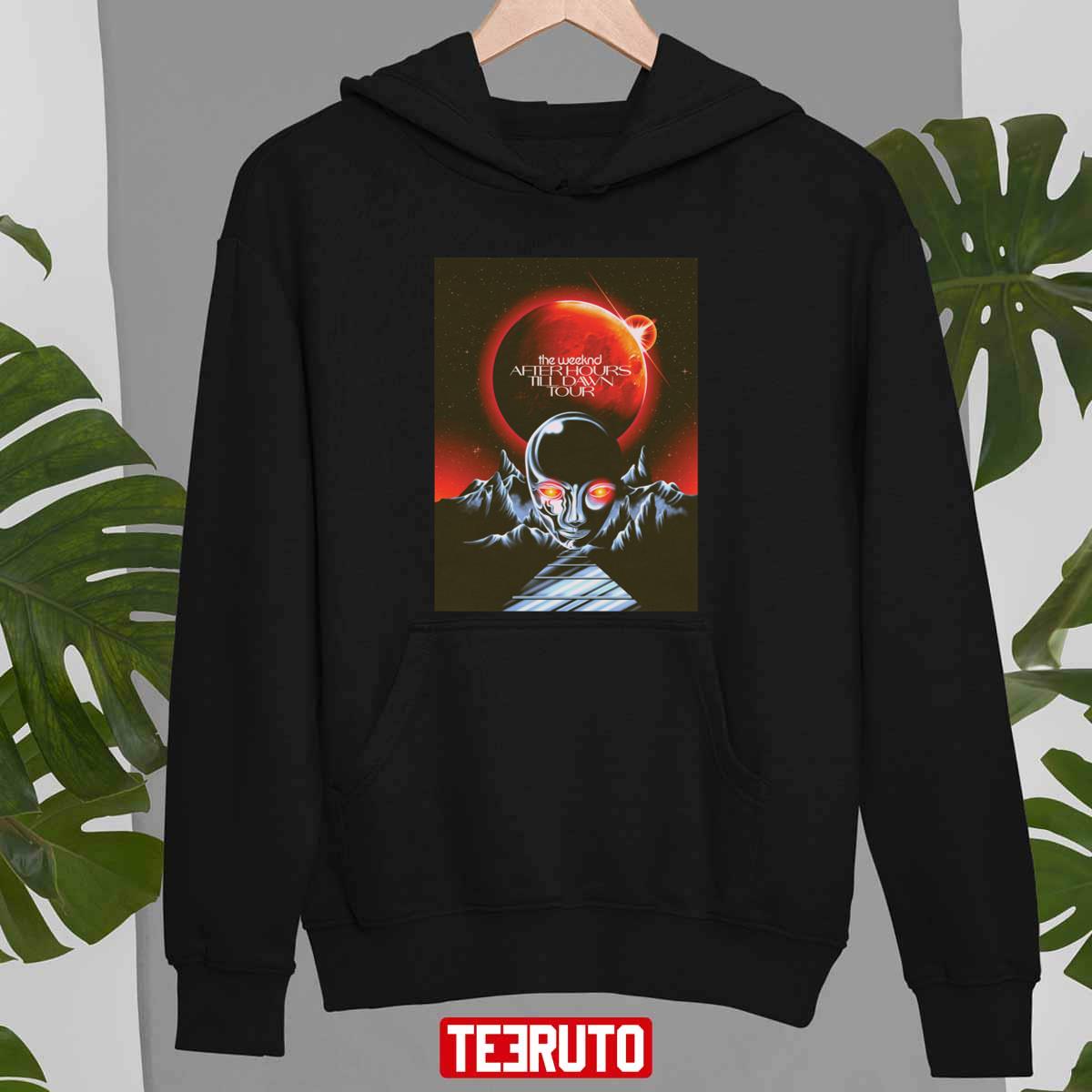 The Weeknd After Hours til Dawn Tour Hoodie Merch Autumn Men/Women Hooded  Cosplay Long Sleeve Sweatshirt 