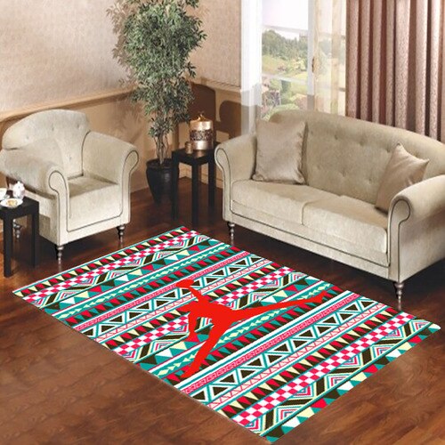 air jordan aztec pattern Living room carpet rugs