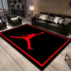 Air Jordan Logo Fantastic Nba Legend Home Decor Rug