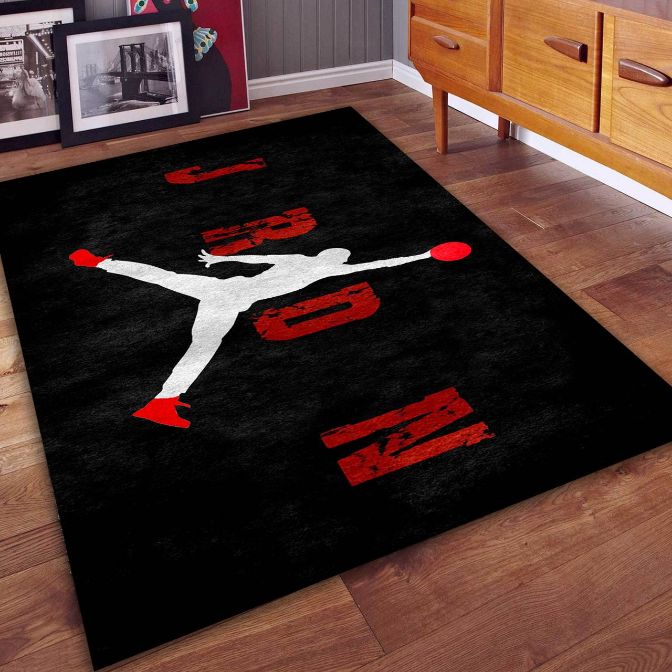 Air Jordan Michel Jordan Popular Fantastic Nba Legend Home Decor Rug