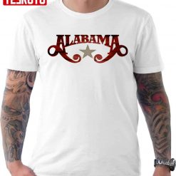 Alabama Logo Name Design Unisex T-shirt