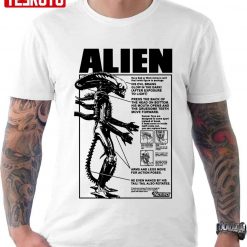 Alien His Brains Glow In The Dark Unisex T-shirt
