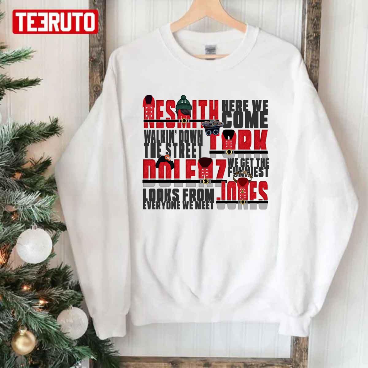 All The Members Hey Hey We’re The Monkees Band Merry Christmas Unisex Sweatshirt
