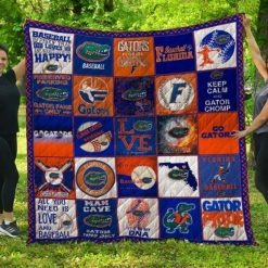 All You Need Is Ncaa Florida Gators Collected Green Quilt Blanket