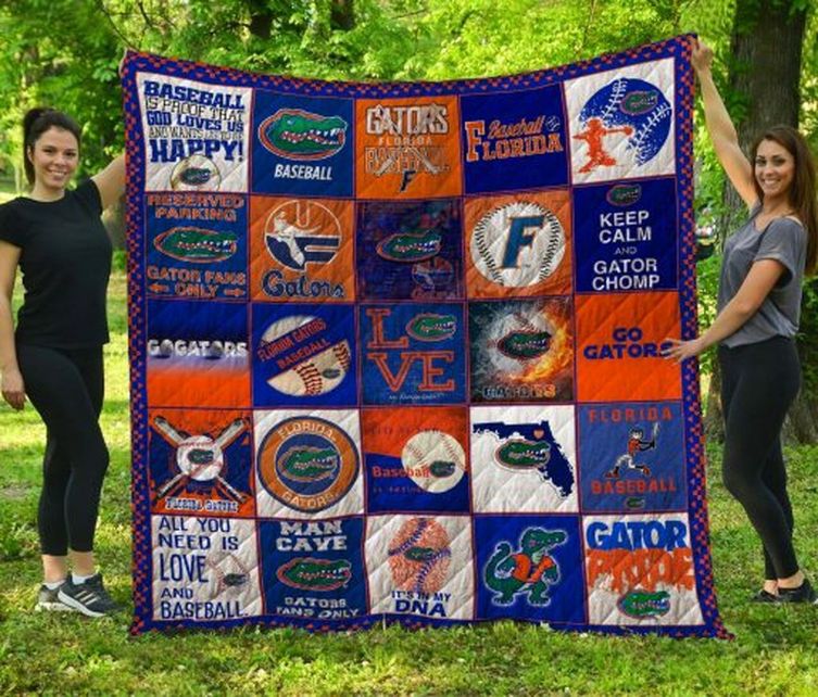 All You Need Is Ncaa Florida Gators Collected Green Quilt Blanket All You Need Is Ncaa Florida Gators Collected Green Quilt Blanket