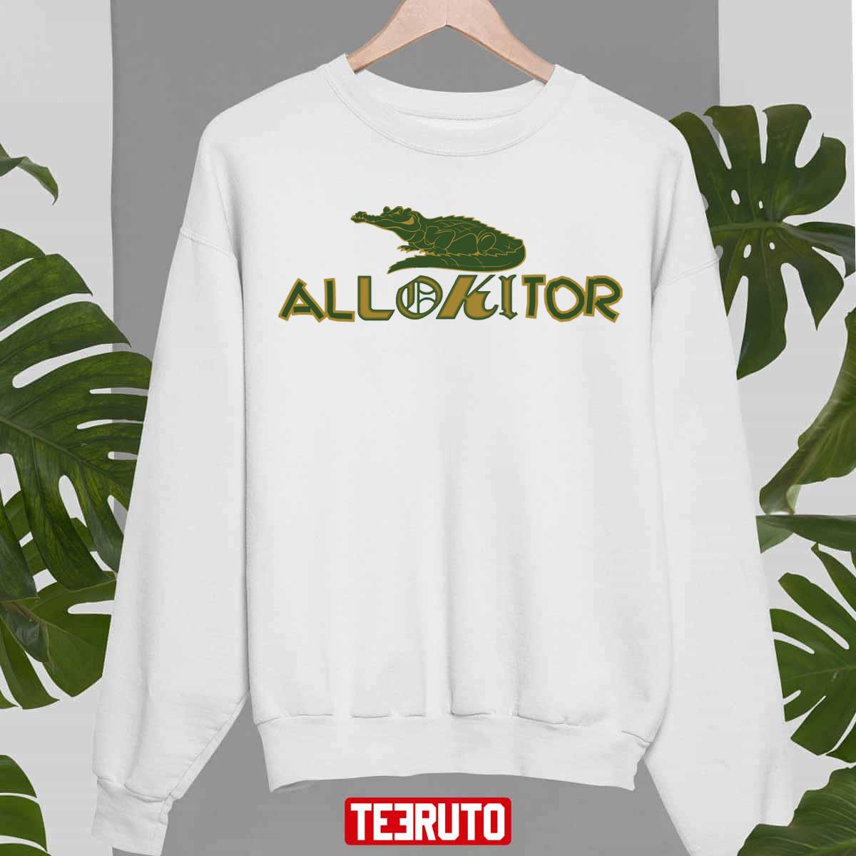 Al’loki’tor Alligator Loki Variant Logo Unisex Sweatshirt