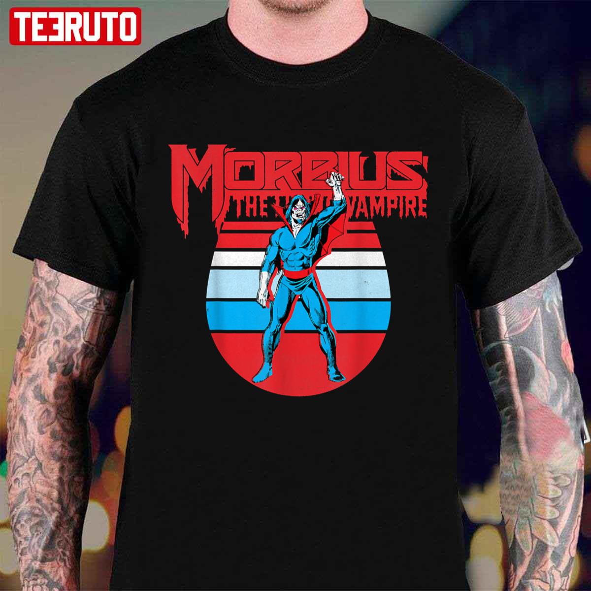 American Morbiusz Vampire Marvel Character Art Unisex T-Shirt