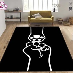 Animal Cat Lovers Fit Bump Minimalist Decor Interior Design Rug