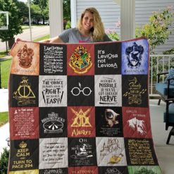 Anything Is Possible If You Harry Potter Quilt Blanket