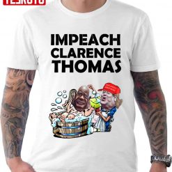 Arrest Ginni Thomas Impeach Clarence Thomas Unisex T-shirt
