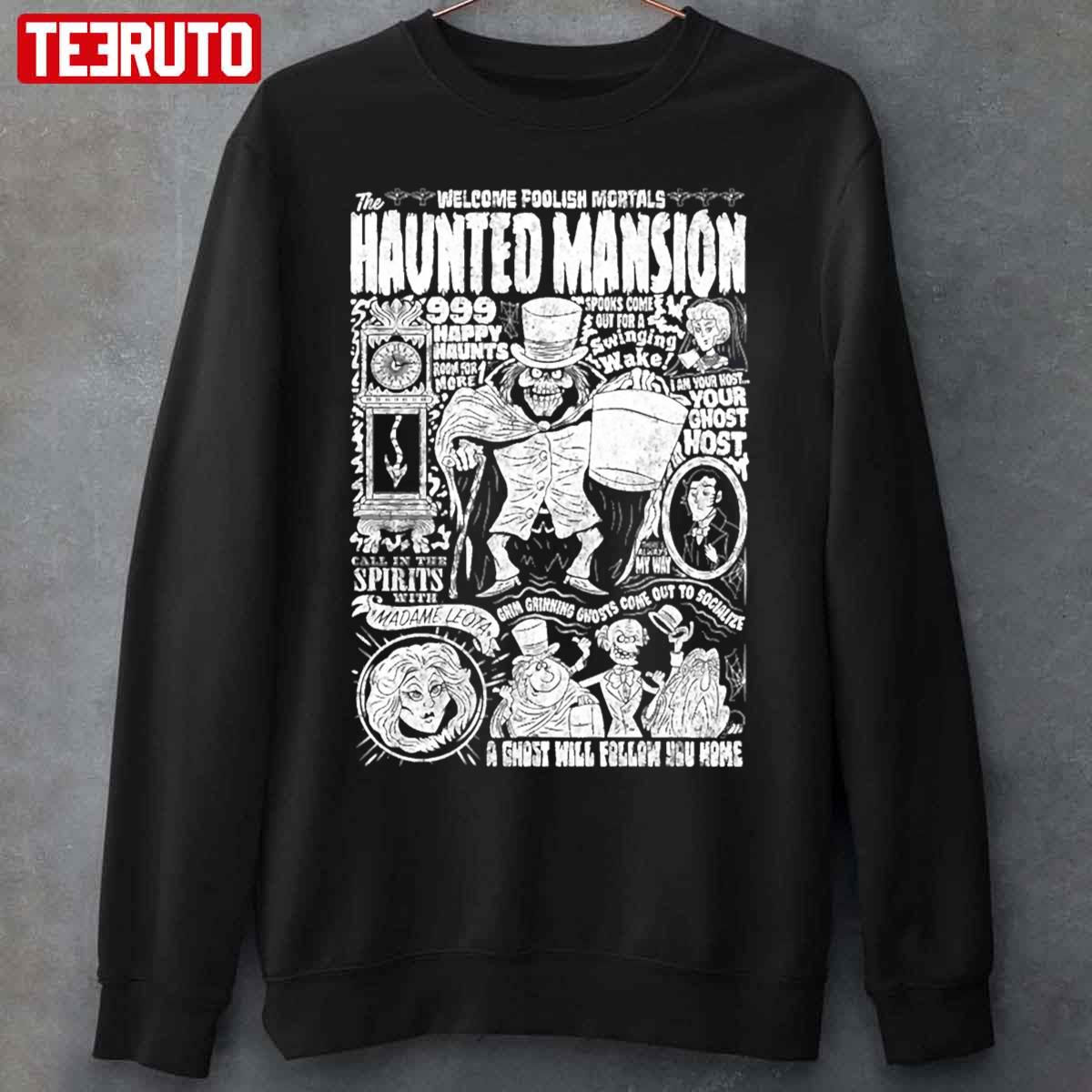 Art Halloween The Haunted Mansion Unisex Sweatshirt