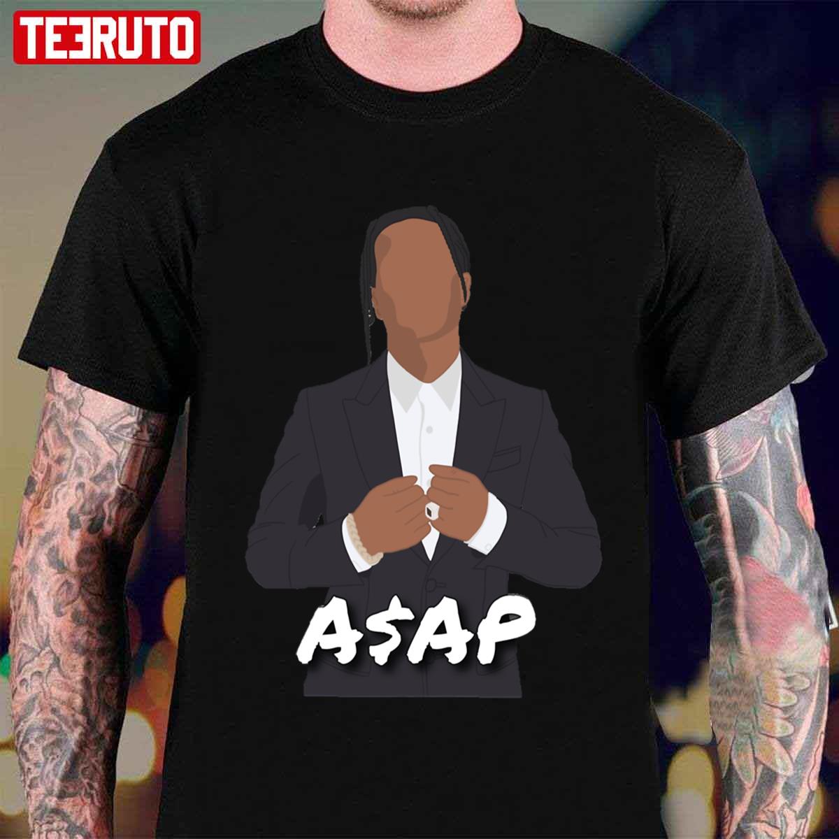 Asaprocky Asap Minimalist Art Design Unisex T-shirt