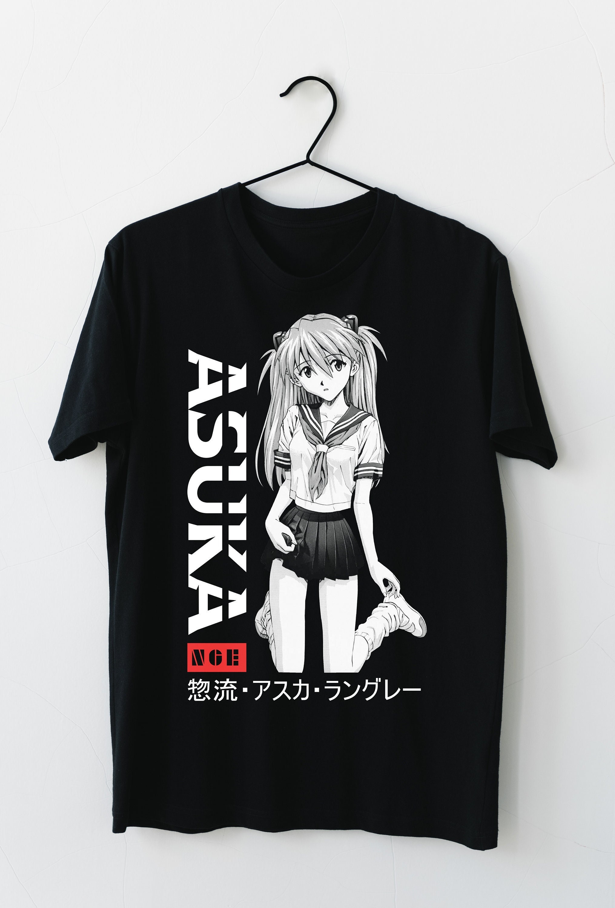 Asuka Neon Genesis Evangelion Eva 01 Anime Asuka Langley Soryu Unisex T Shirt Teeruto 5271