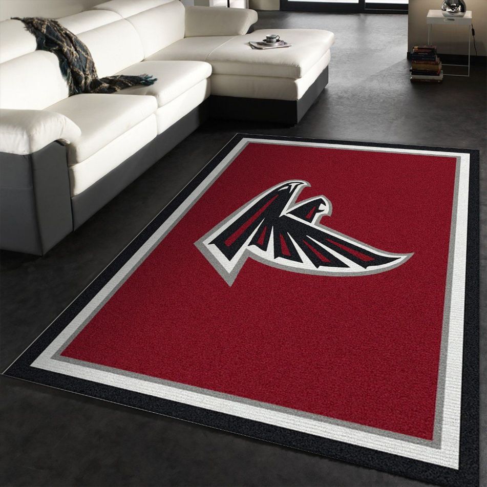 Atlanta Falcons Imperial Spirit Rug NFL Area Rug Carpet, Bedroom, US Gift Decor