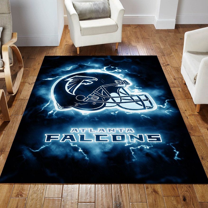 Atlanta Falcons NFL Rug Bedroom Rug Floor Decor Home Decor