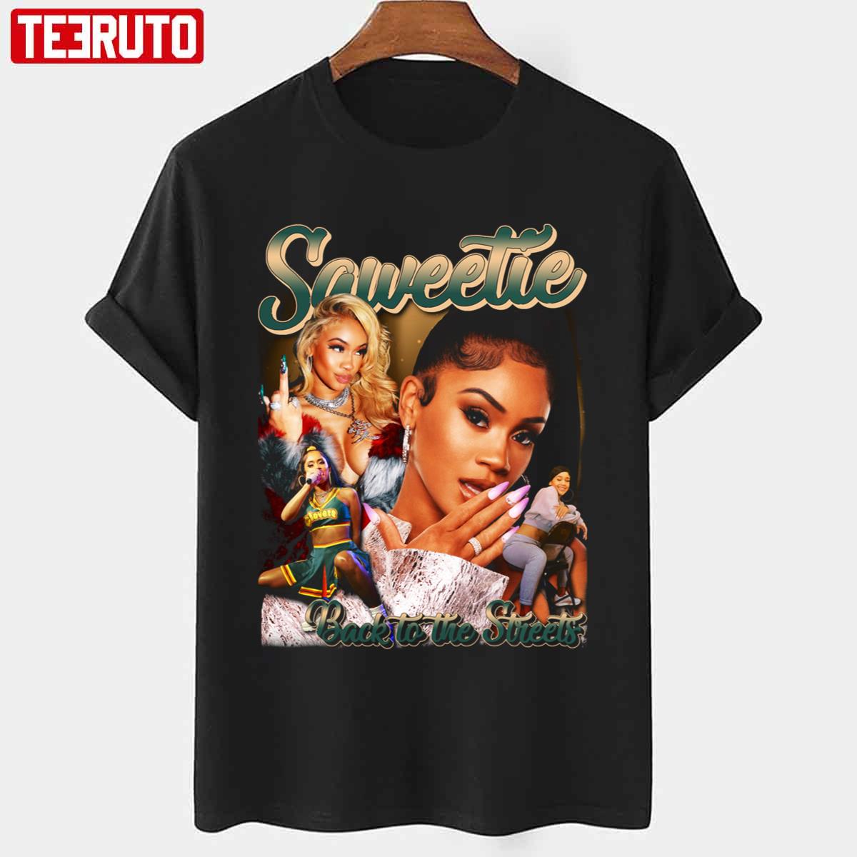 Back To The Streets Saweetie Vintage Bootleg Unisex T-shirt