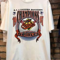 Baltimore Orioles Vintage 1997 Mvp Baseball Mlb Team Champions Retro Style Unisex T-Shirt