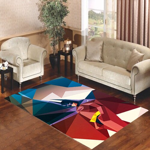Batman Abstract 3 Living room carpet rugs