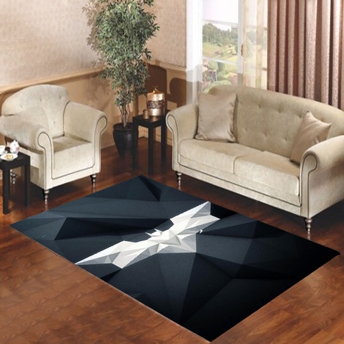Batman Logo 2 Living room carpet rugs