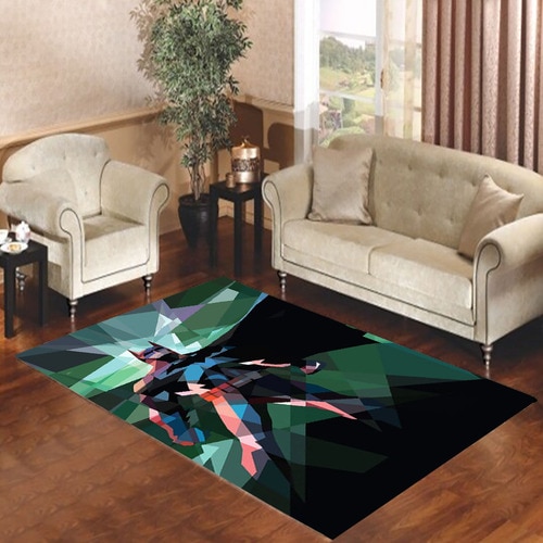 Batman Retro Living room carpet rugs