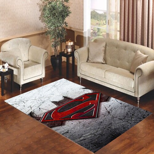 Batman V Superman Symbol Living room carpet rugs