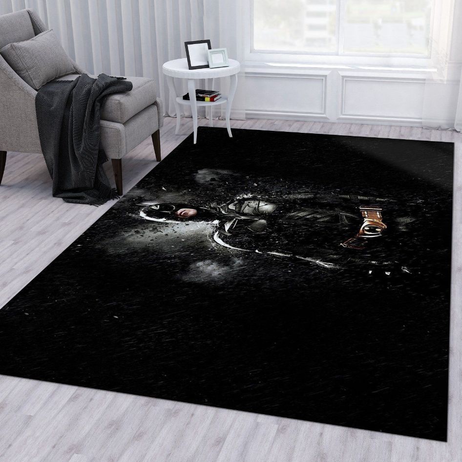 Batman Ver4 DC Comic Area Rug Bedroom Rug US Gift Decor