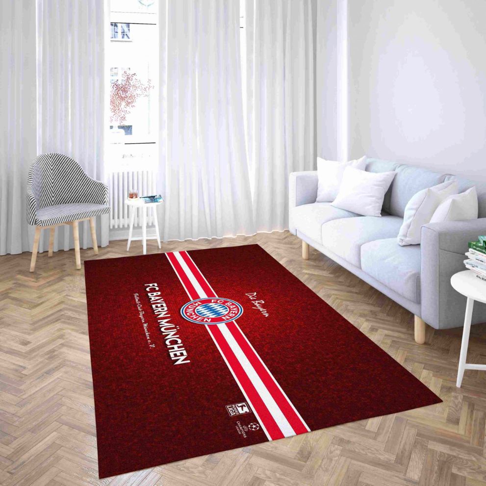 Bayern Munich Football Club Beautiful Design Carpet Living Room Rugs ...