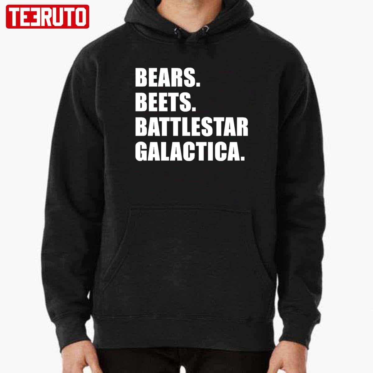 Bears. Beets. Battlestar Galactica Unisex T-Shirt
