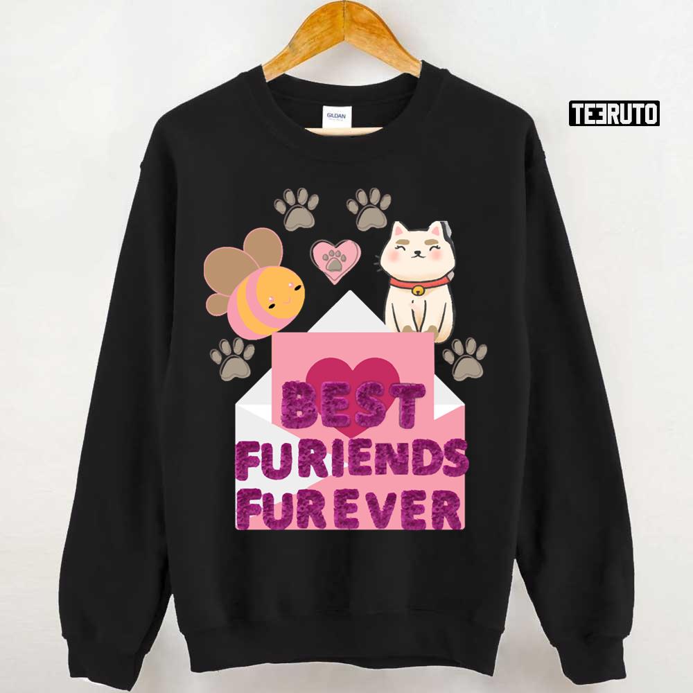Best Furiends Furever Bee And Puppycat Unisex T-Shirt