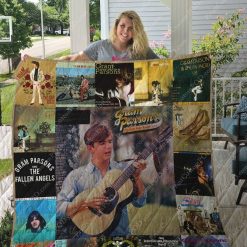 Best Gram Parsons For Fans Collection Quilt Blanket