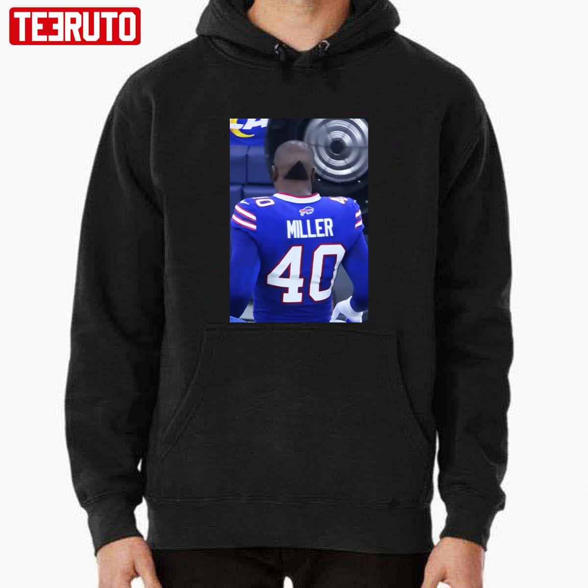 Official Bills von miller sporting a new haircut shirt, hoodie