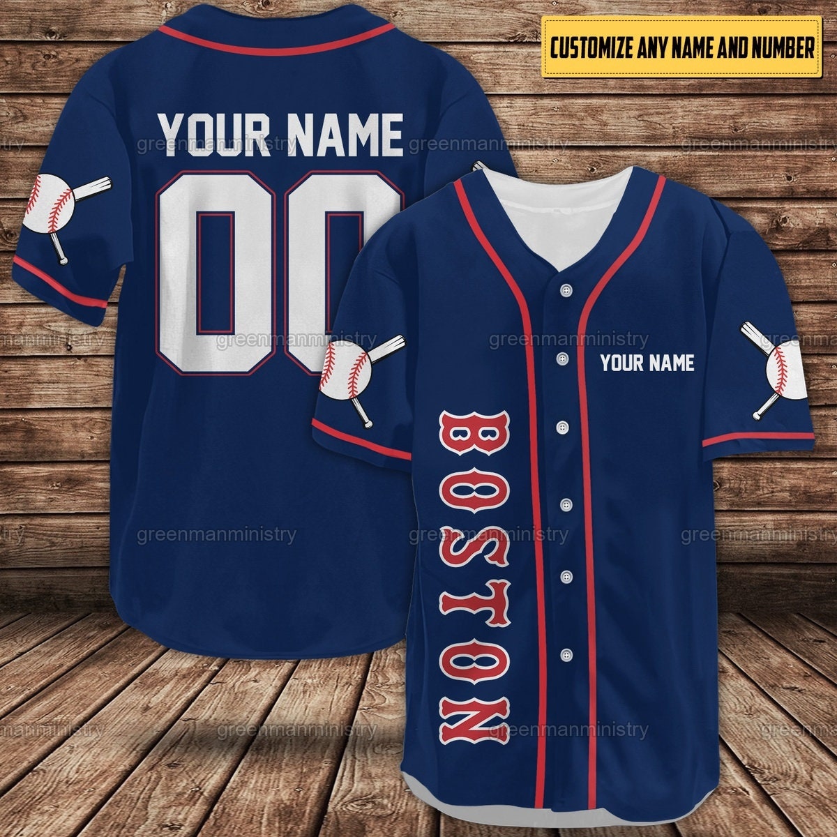  Custom Baseball Jersey Personalized Your Team Name and