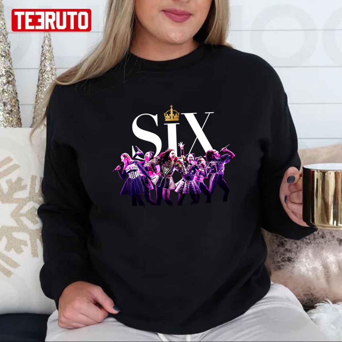 Broadway Six The Musical Unisex T-shirt - Teeruto