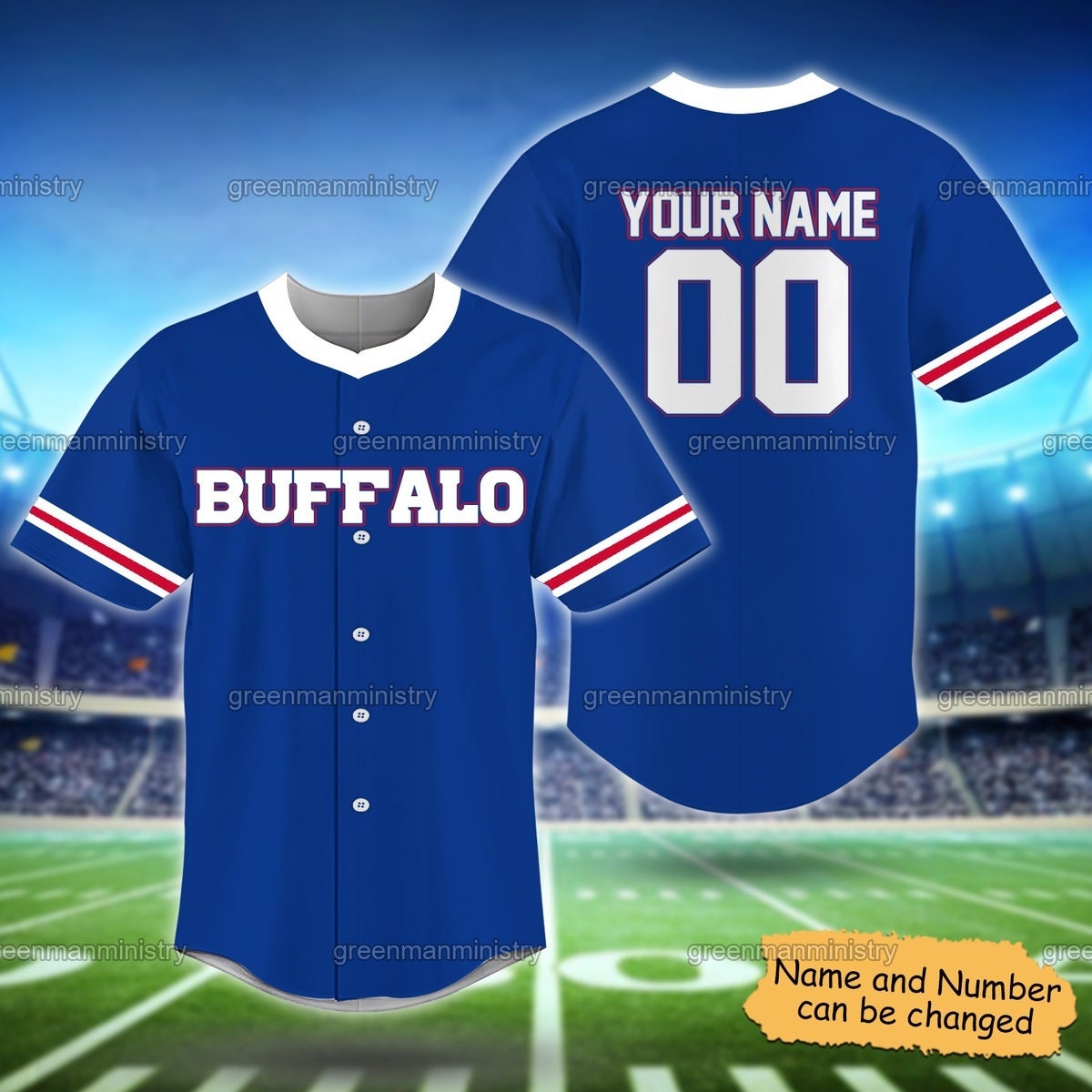 Buffalo Baseball Tee