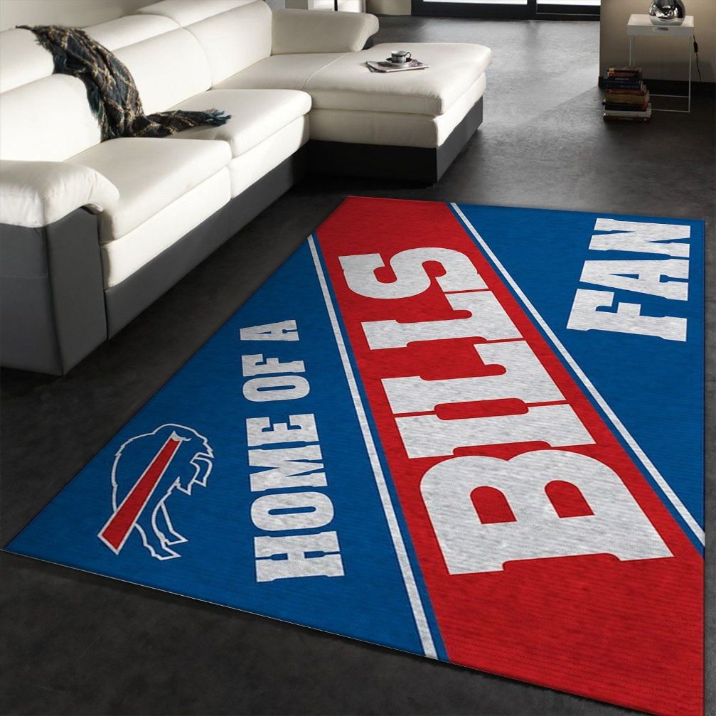 Buffalo Bills Team Rug NFL Area Rug Carpet, Kitchen Rug, Christmas Gift US Decor
