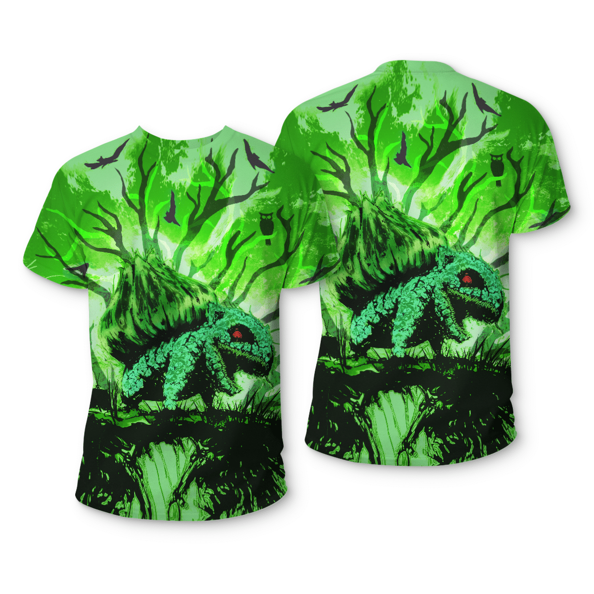 Bulbasaur Halloween Pokemon 3D All Over Printed T-shirt