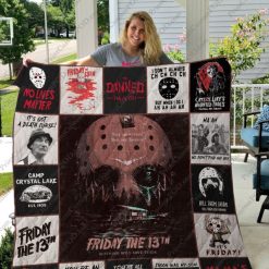 Camp Crystal Lake Friday The 13th Collection For Fans Quilt Blanket