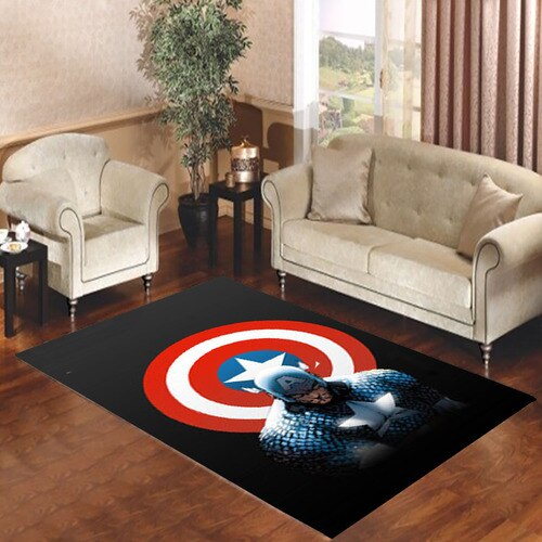 Captain America Living room carpet rugs