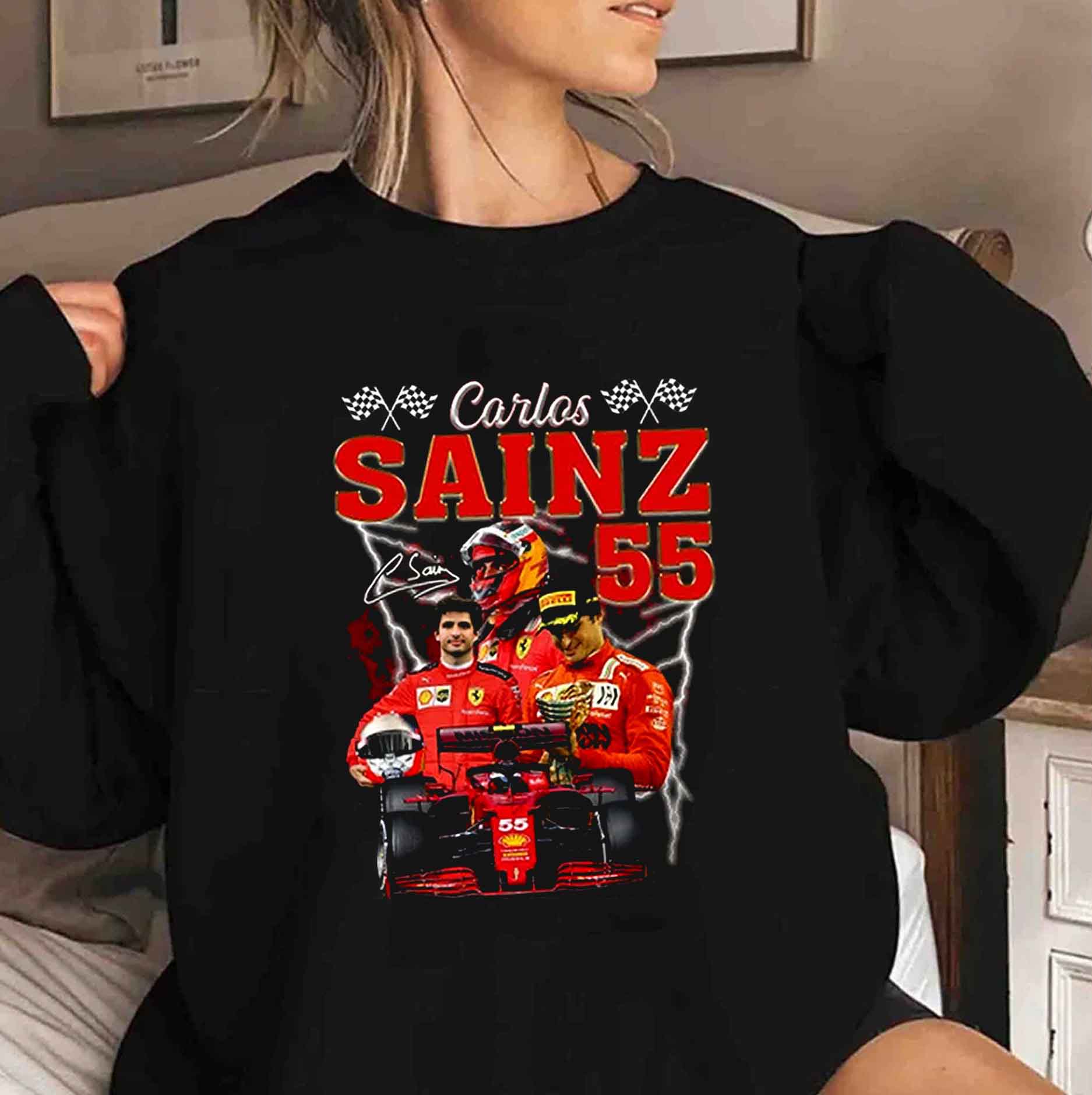 Scuderia Ferrari Trendy Shirt, Formula One 2023 Long Sleeve Unisex T-shirt