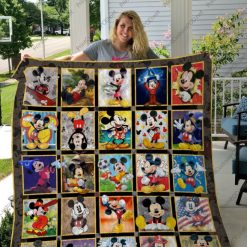 Cartoon Character Mickey Mouse Collection Quilt Blanket