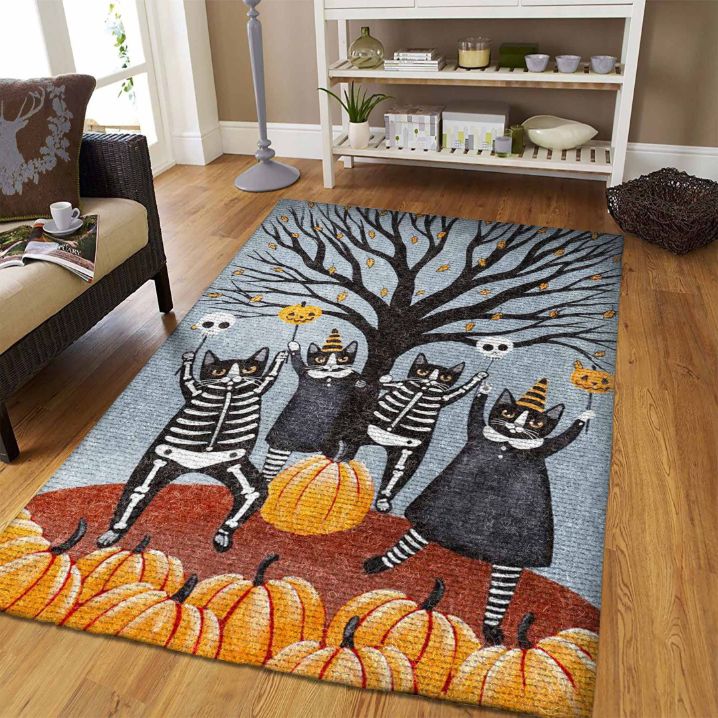 Cat Halloween MJ18115 Rug Carpet