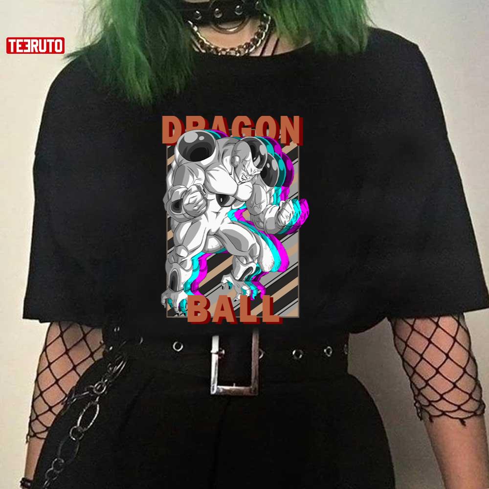 Character Frieza Dragon Ball Doragon Boru Monochrome Rgb Design Unisex T-shirt