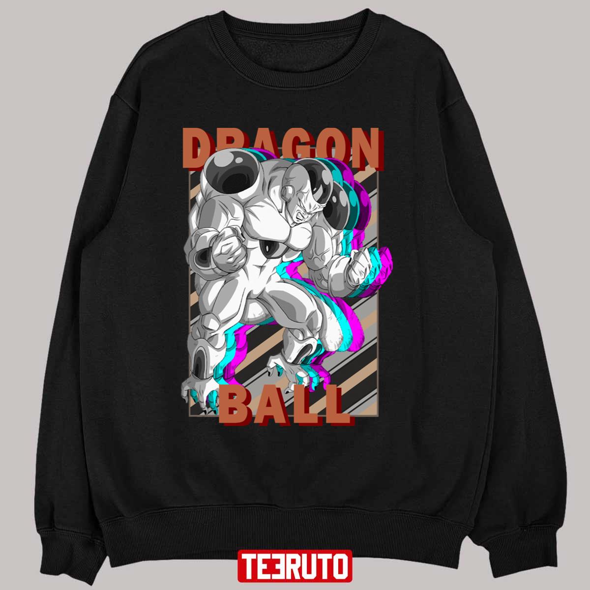 Character Frieza Dragon Ball Doragon Boru Monochrome Rgb Design Unisex T-shirt