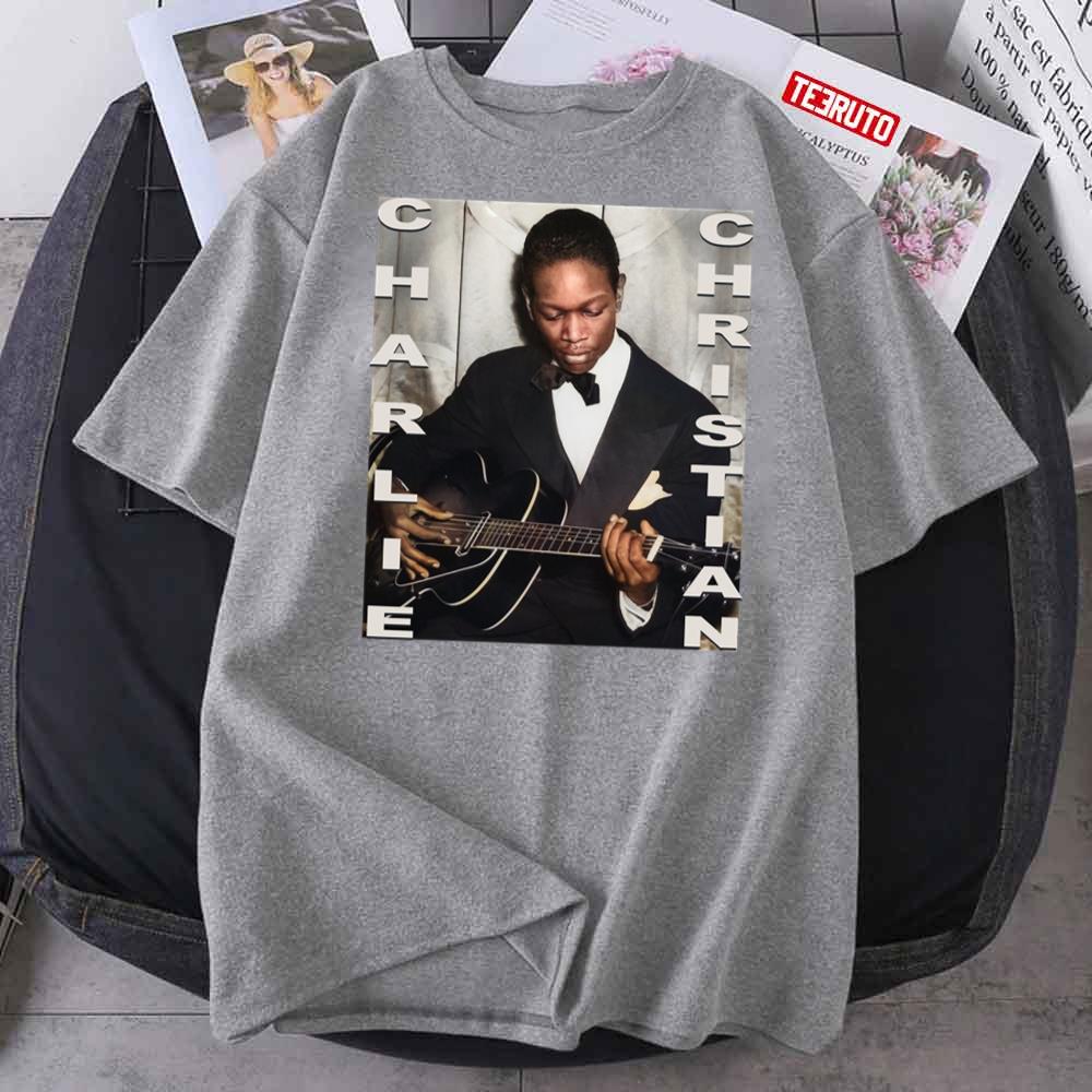 Charlie Christian Jazz Guitar Legend Unisex T-Shirt