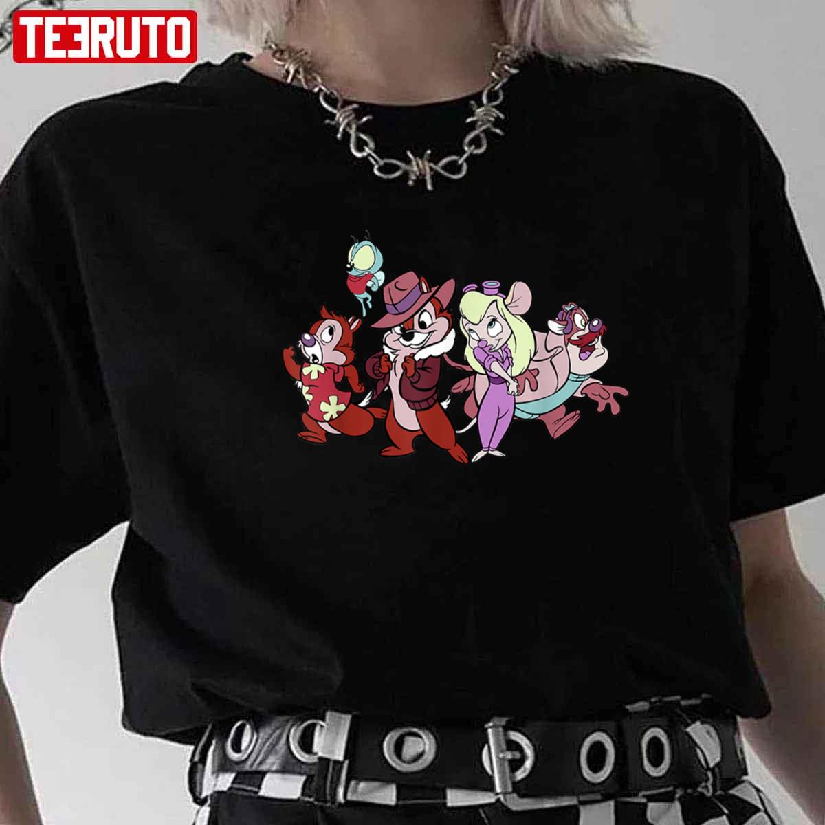 Chipmunk Rescue Rangers Crew Unisex T-shirt